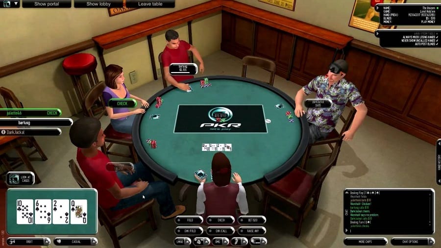 Se the nao khi thieu logic trong Poker online?